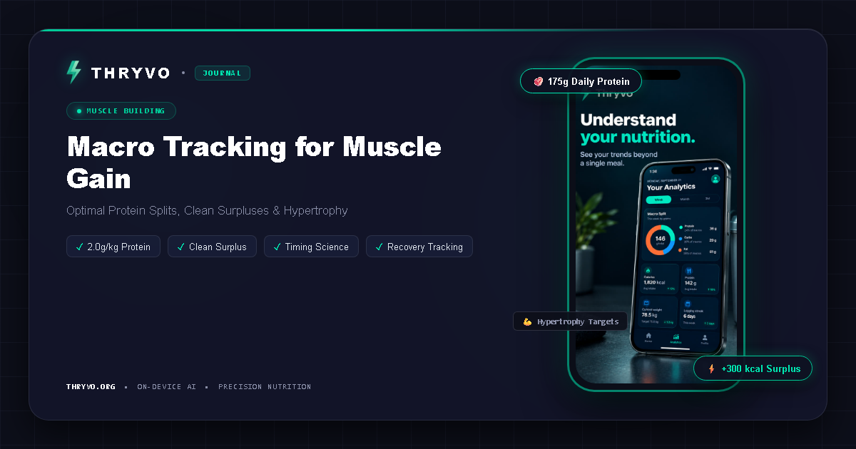 Macro Tracking for Muscle Gain: Protein, Calories, and Consistency