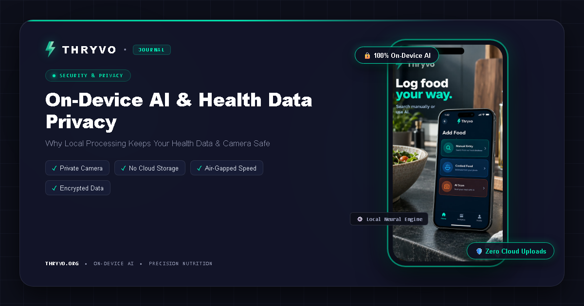 On-Device AI Fitness Apps: Why Local Processing Matters for Privacy